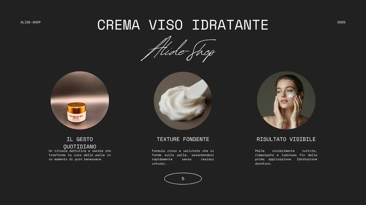 Crema Viso Idratante Nutriente alla Rosa Damascena