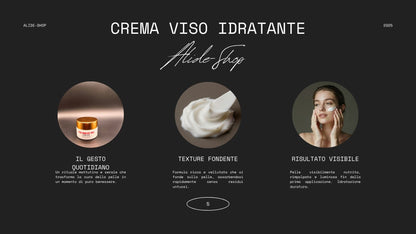 Crema Viso Idratante Nutriente alla Rosa Damascena