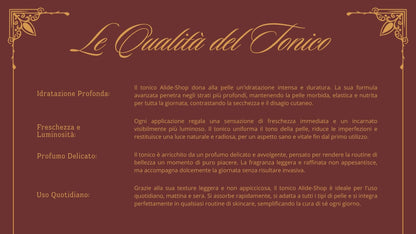 Tonico Viso Idratante alla Rosa Damascena 200 ml