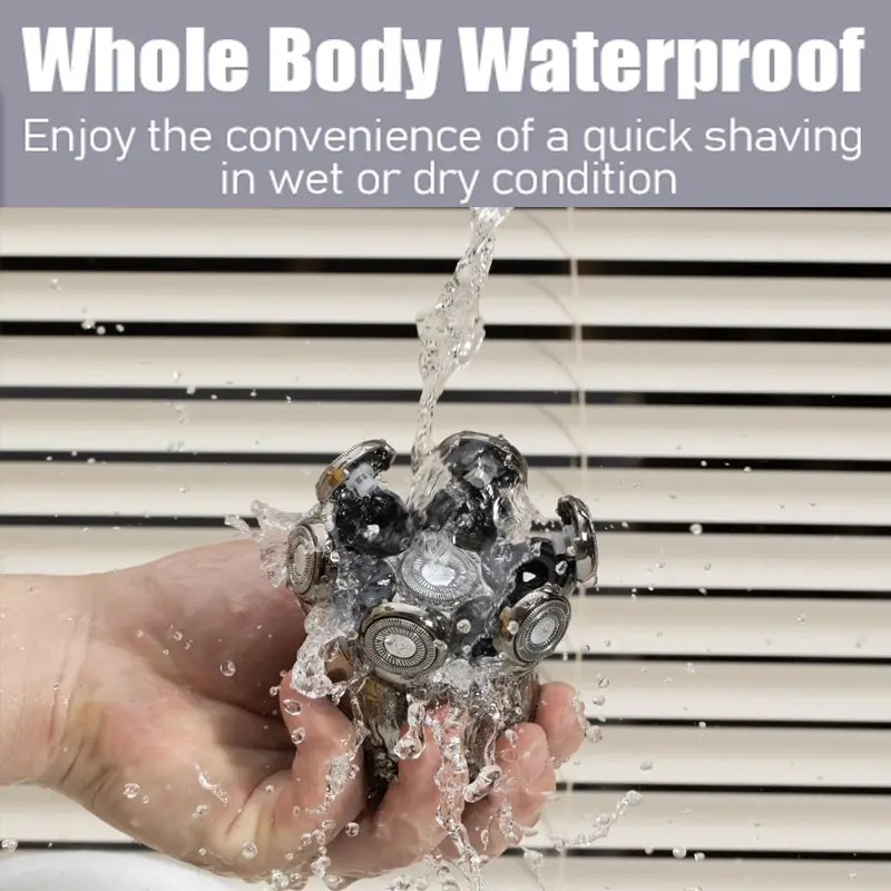 rasoio a 6 teste